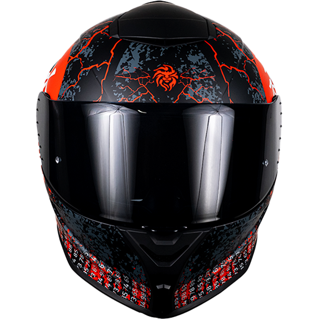 CASCO INTEGRAL BUSTER RIDER ARMOUR ROJO KOV