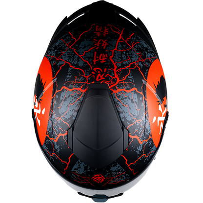 CASCO INTEGRAL BUSTER RIDER ARMOUR ROJO KOV