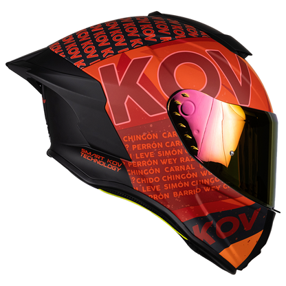 CASCO INTEGRAL BUSTER FLOW ROJO KOV