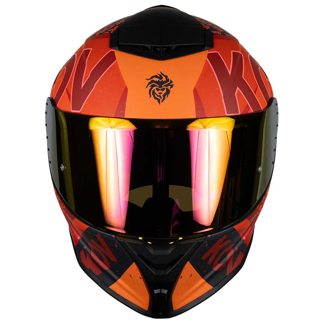 CASCO INTEGRAL BUSTER FLOW ROJO KOV