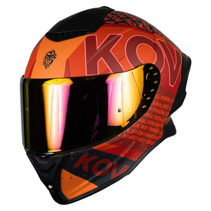 CASCO INTEGRAL BUSTER FLOW ROJO KOV