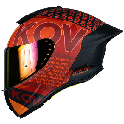 CASCO INTEGRAL BUSTER FLOW ROJO KOV