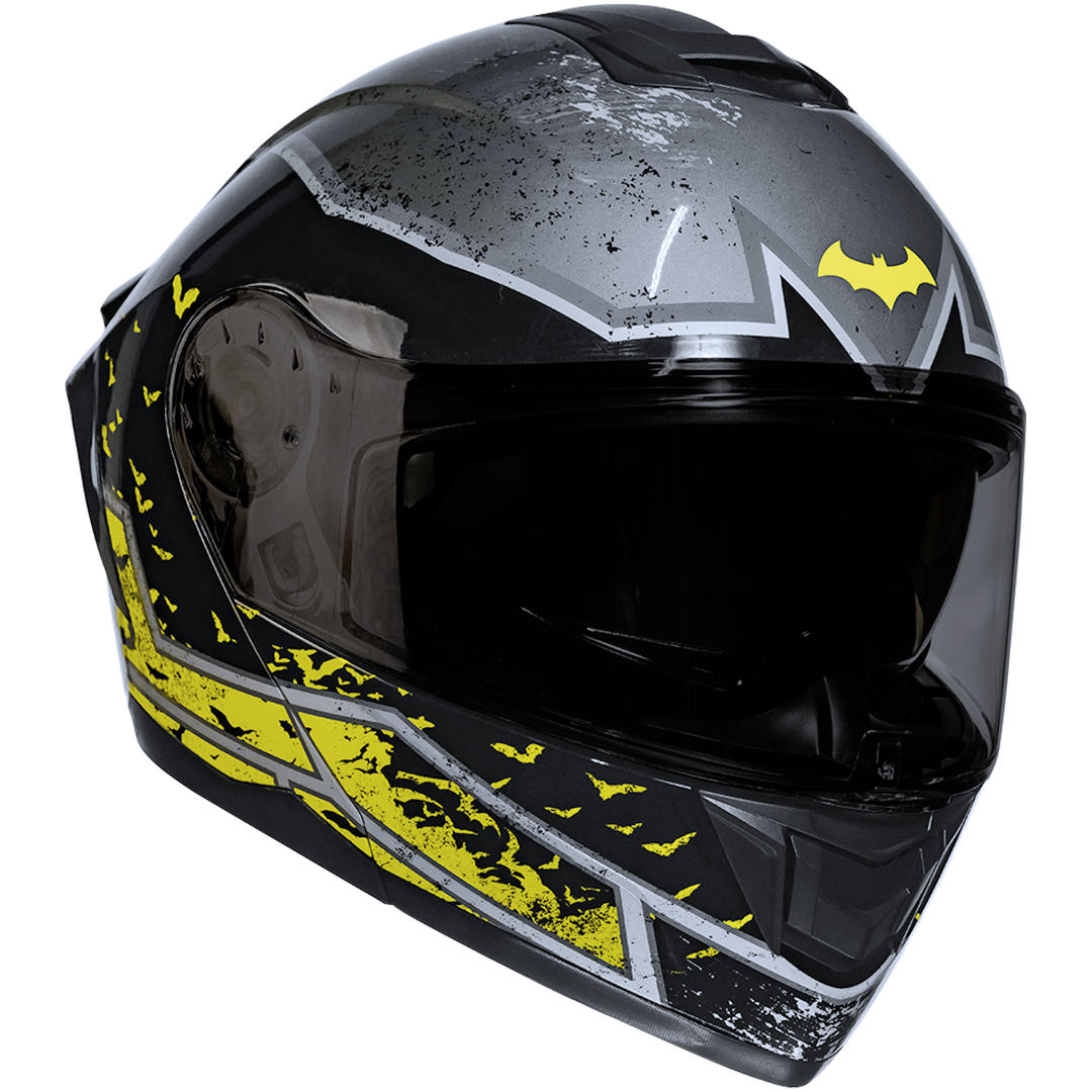 CASCO DC ZERO BATMAN AMARILLO