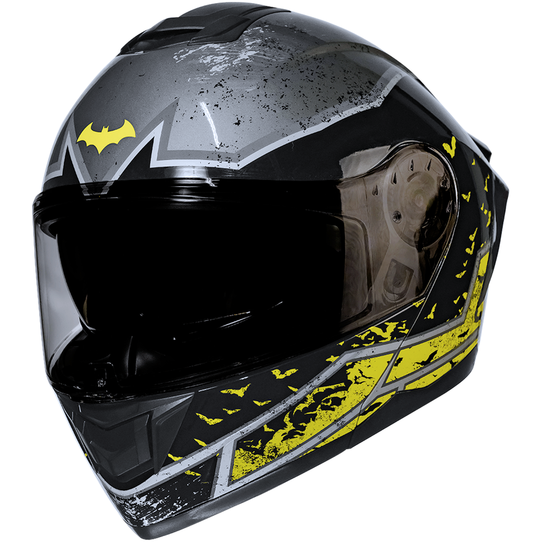 CASCO DC ZERO BATMAN AMARILLO