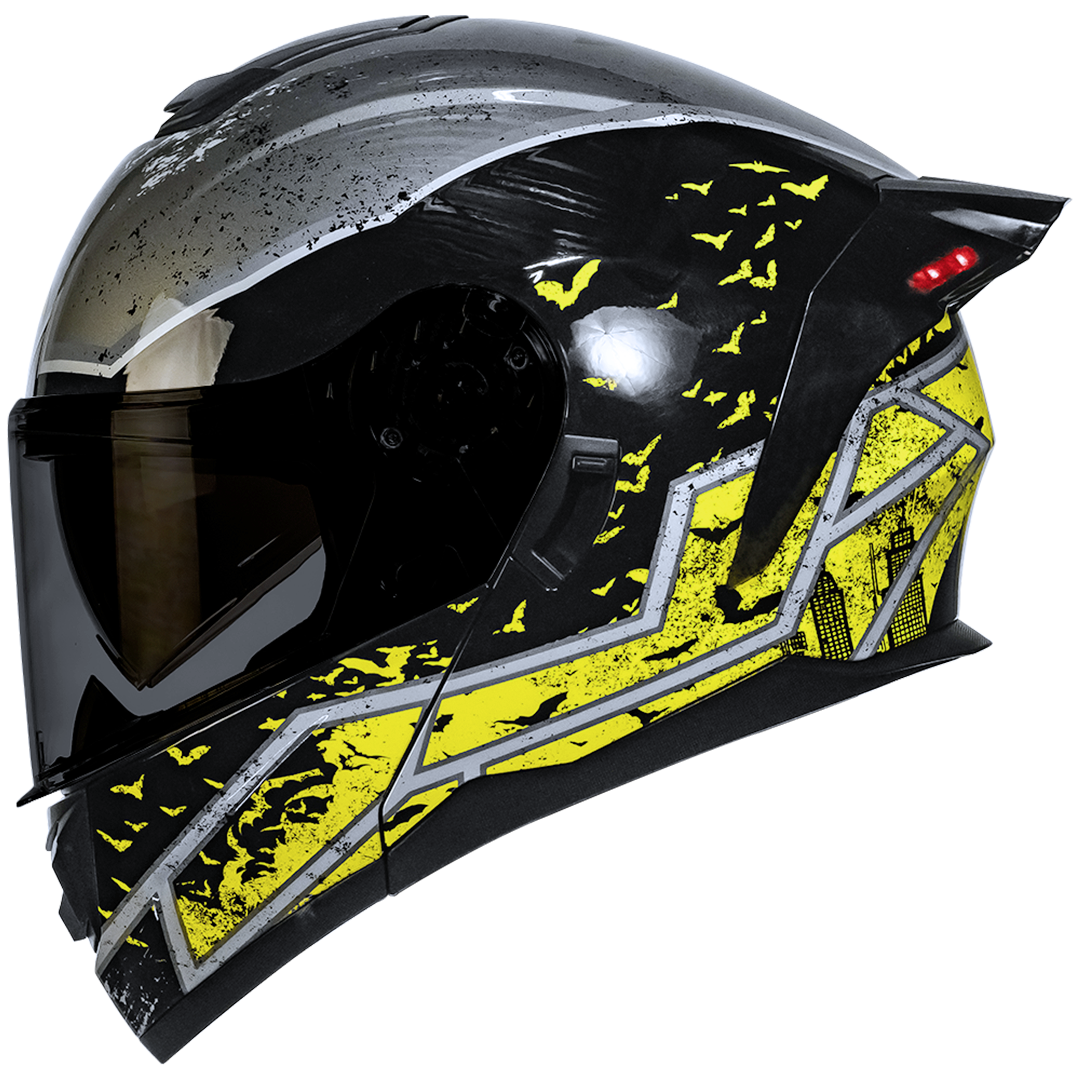 CASCO DC ZERO BATMAN AMARILLO