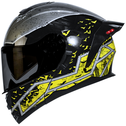 CASCO DC ZERO BATMAN AMARILLO