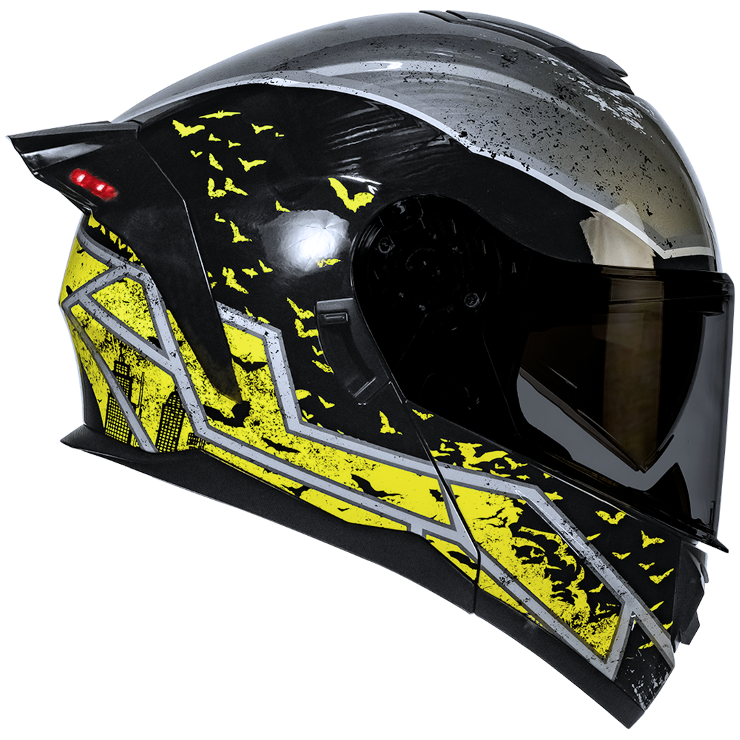 CASCO DC ZERO BATMAN AMARILLO