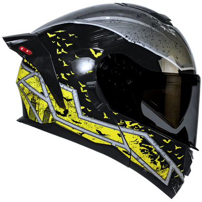 CASCO DC ZERO BATMAN AMARILLO