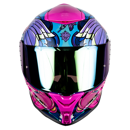 CASCO INTEGRAL BUSTER KOI ROSA KOV