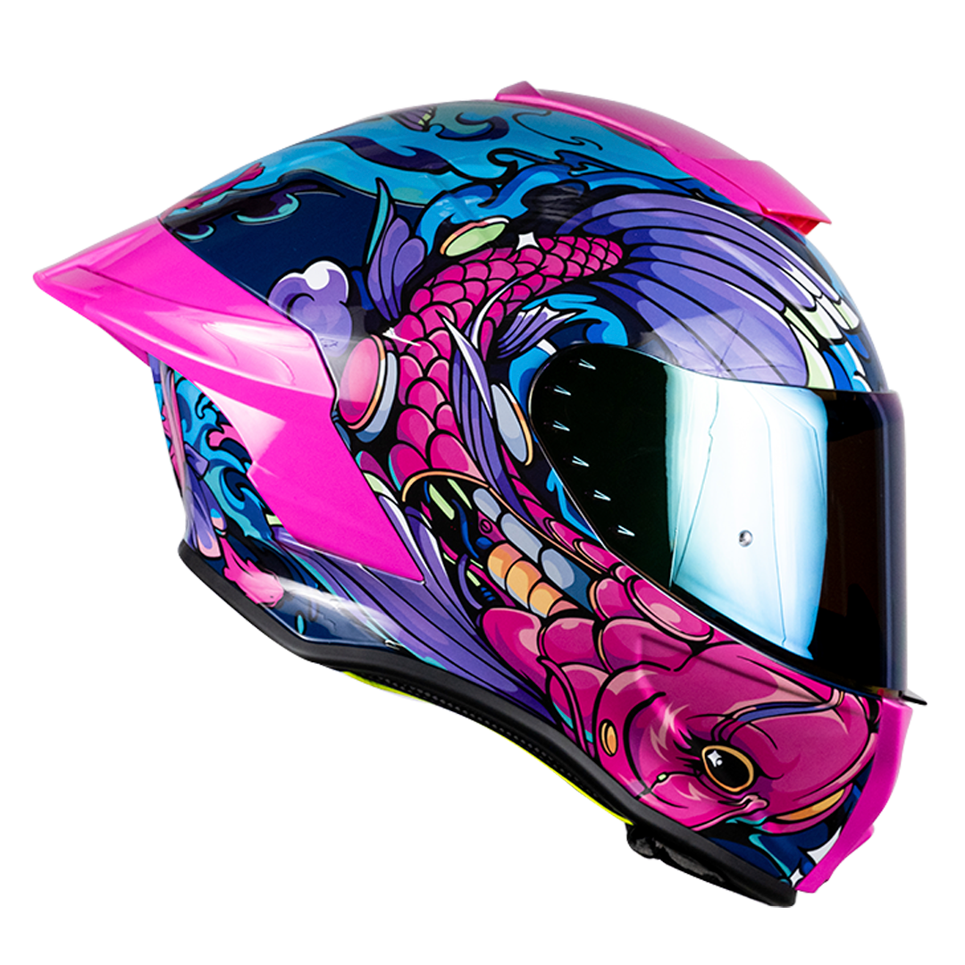 CASCO INTEGRAL BUSTER KOI ROSA KOV