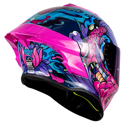 CASCO INTEGRAL BUSTER KOI ROSA KOV