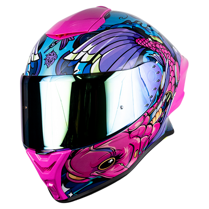 CASCO INTEGRAL BUSTER KOI ROSA KOV