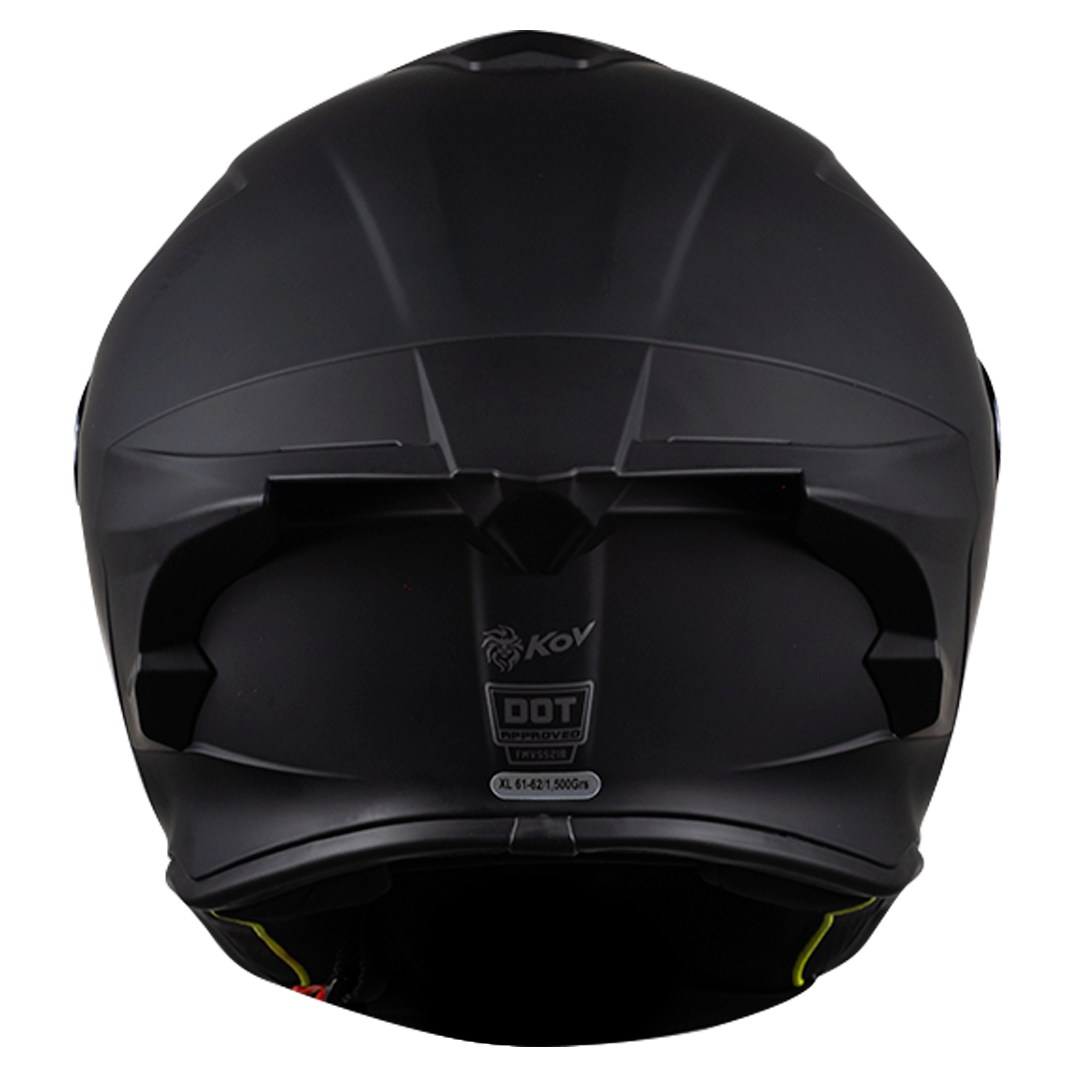 CASCO INTEGRAL BUSTER NEGRO MATE KOV