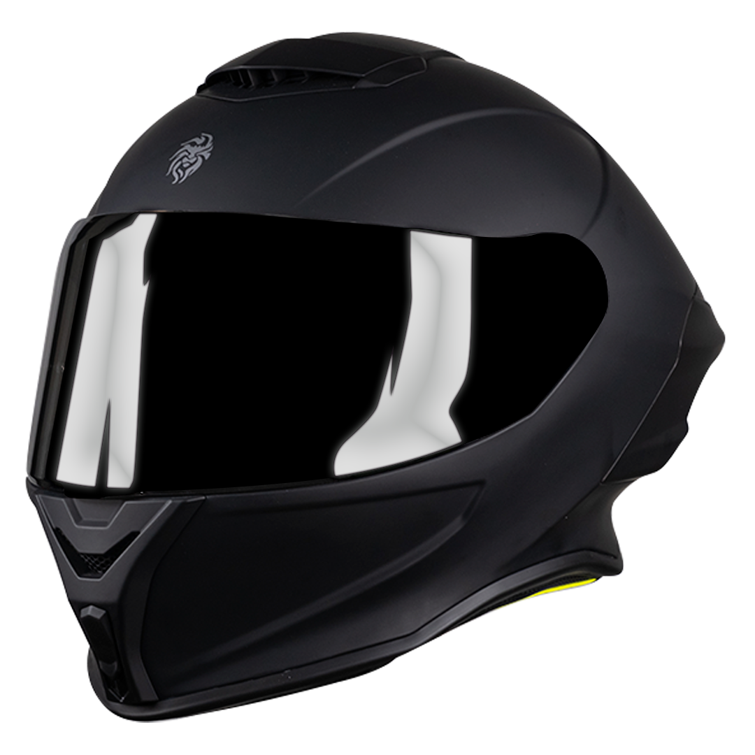 CASCO INTEGRAL BUSTER NEGRO MATE KOV