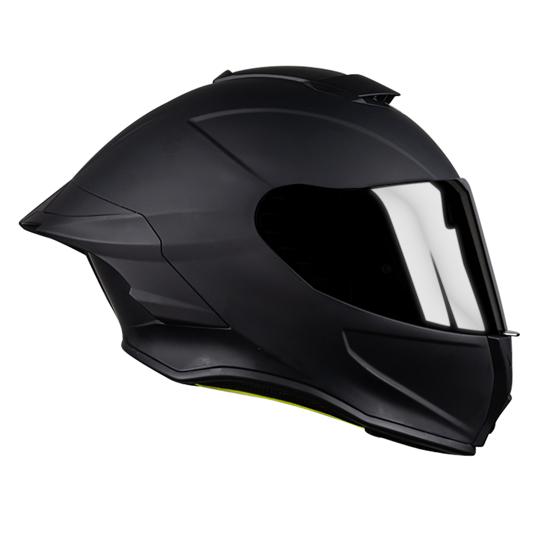 CASCO INTEGRAL BUSTER NEGRO MATE KOV