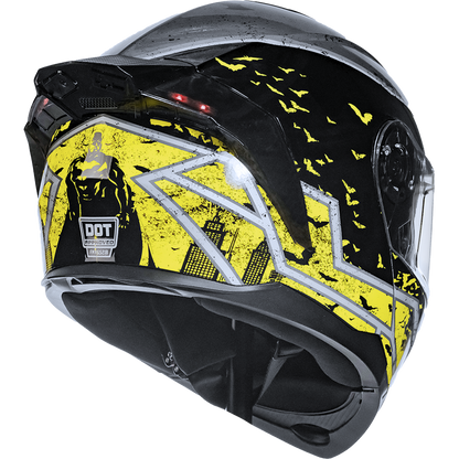 CASCO DC ZERO BATMAN AMARILLO