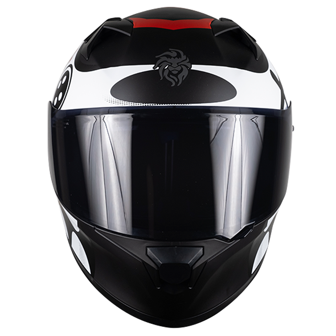 CASCO INTEGRAL PIXEL CRAZY BLANCO KOV