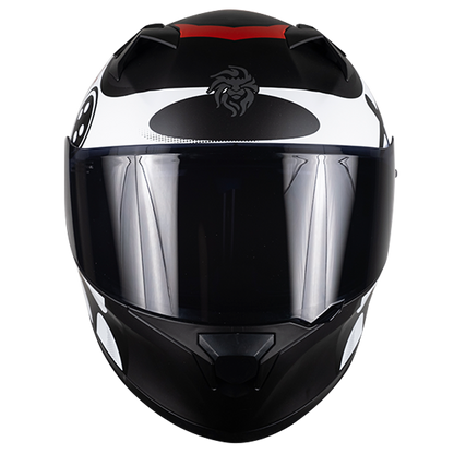 CASCO INTEGRAL PIXEL CRAZY BLANCO KOV