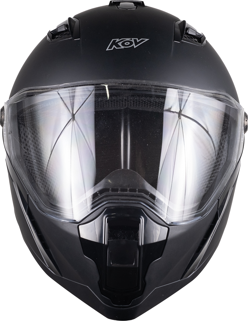 CASCO INTEGRAL JET SOLIDO NEGRO MATE KOV