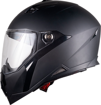 CASCO INTEGRAL JET SOLIDO NEGRO MATE KOV