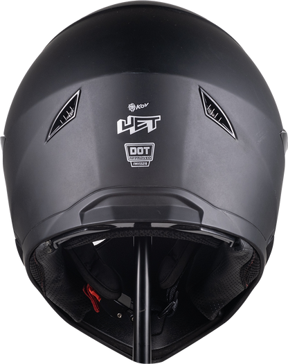 CASCO INTEGRAL JET SOLIDO NEGRO MATE KOV