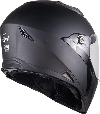 CASCO INTEGRAL JET SOLIDO NEGRO MATE KOV