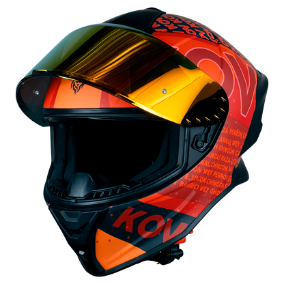 CASCO INTEGRAL BUSTER FLOW ROJO KOV