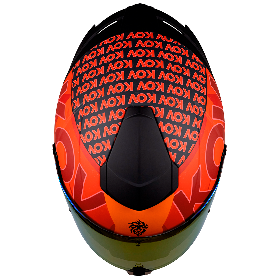 CASCO INTEGRAL BUSTER FLOW ROJO KOV