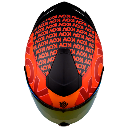 CASCO INTEGRAL BUSTER FLOW ROJO KOV