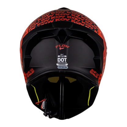 CASCO INTEGRAL BUSTER FLOW ROJO KOV