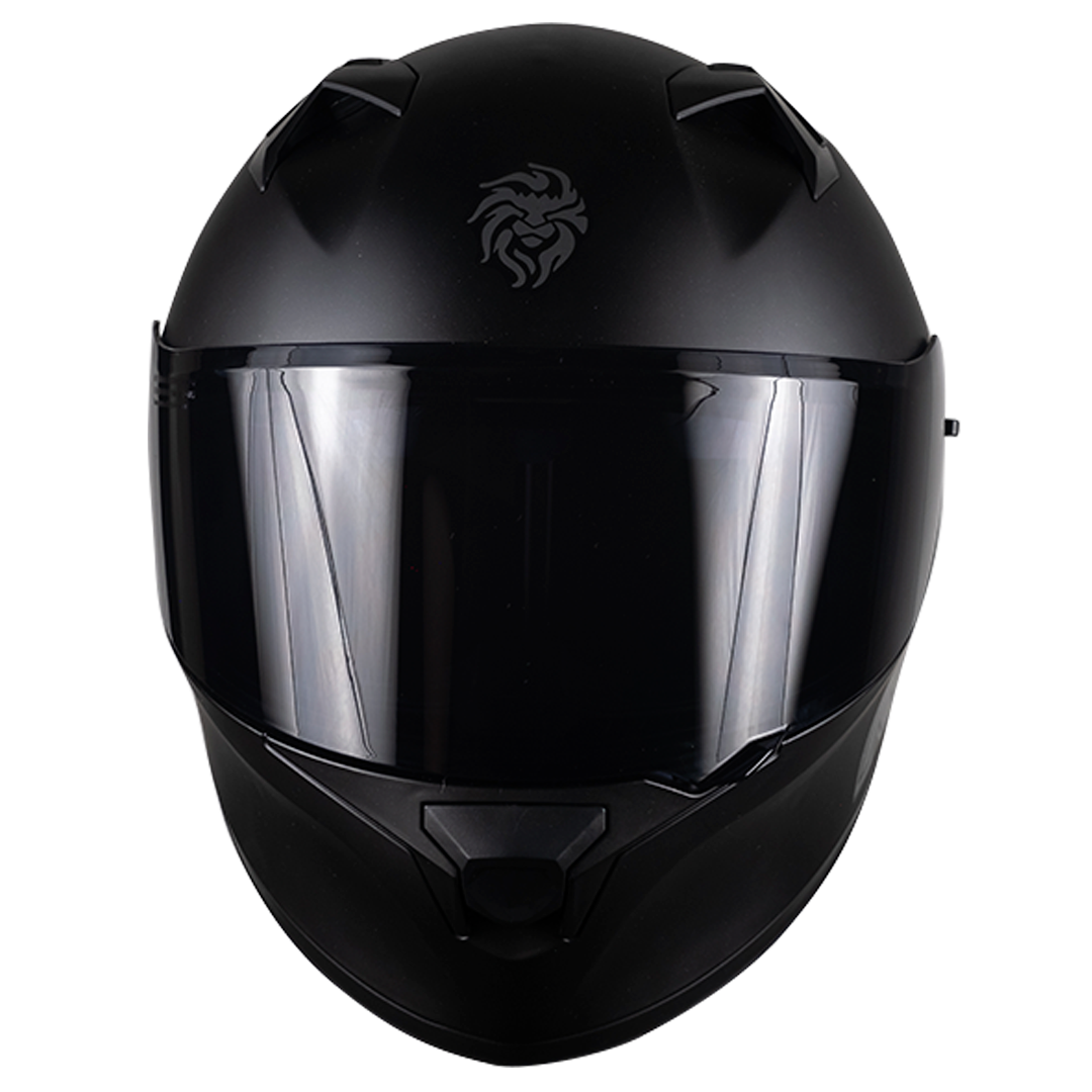 CASCO INTEGRAL PIXEL SOLIDO NEGRO MATE KOV