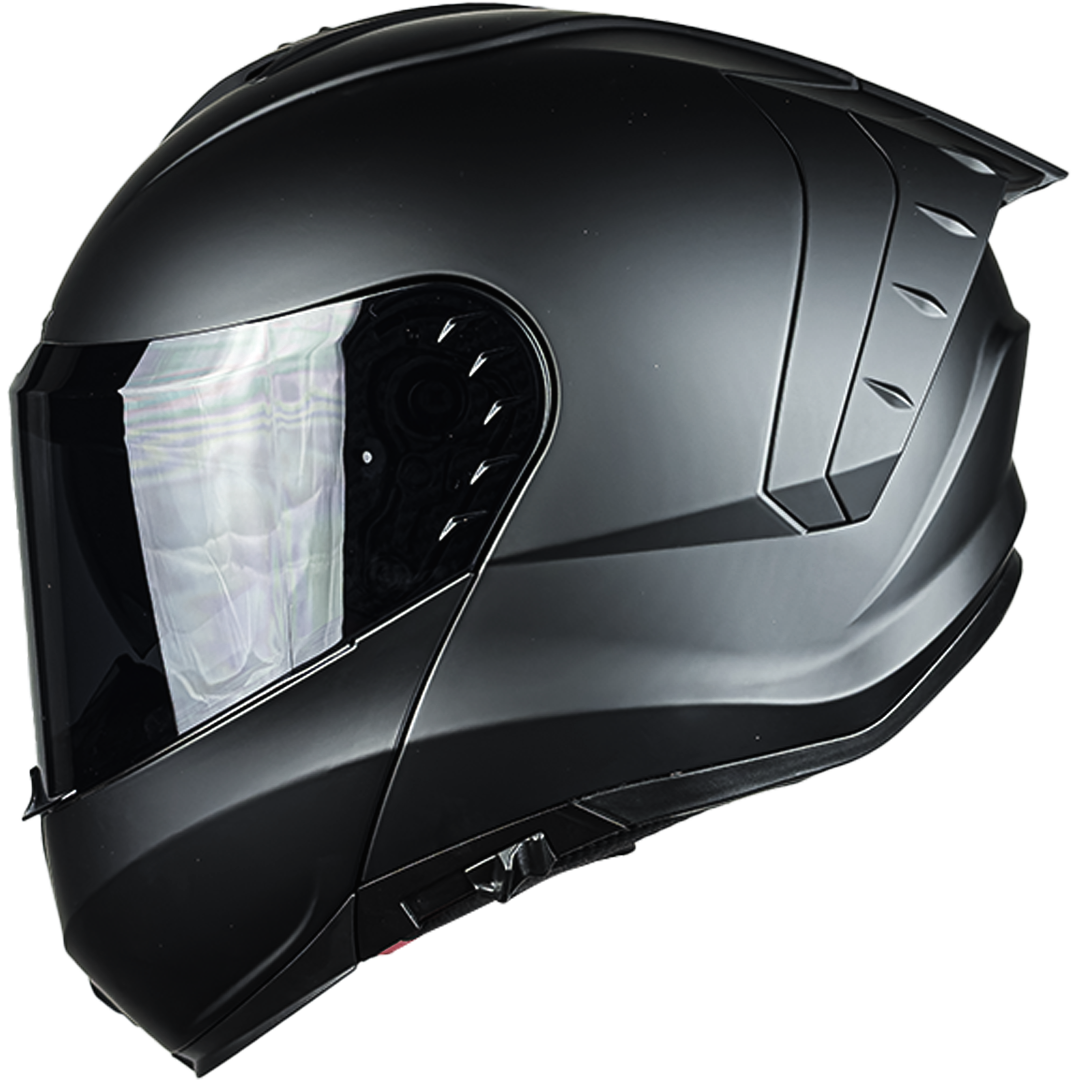 CASCO ABATIBLE SNOW SOLIDO NEGRO MATE KOV