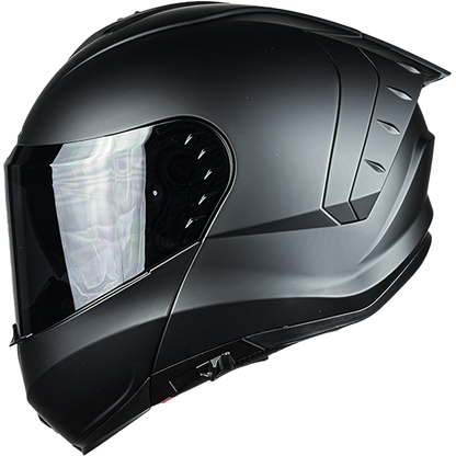 CASCO ABATIBLE SNOW SOLIDO NEGRO MATE KOV