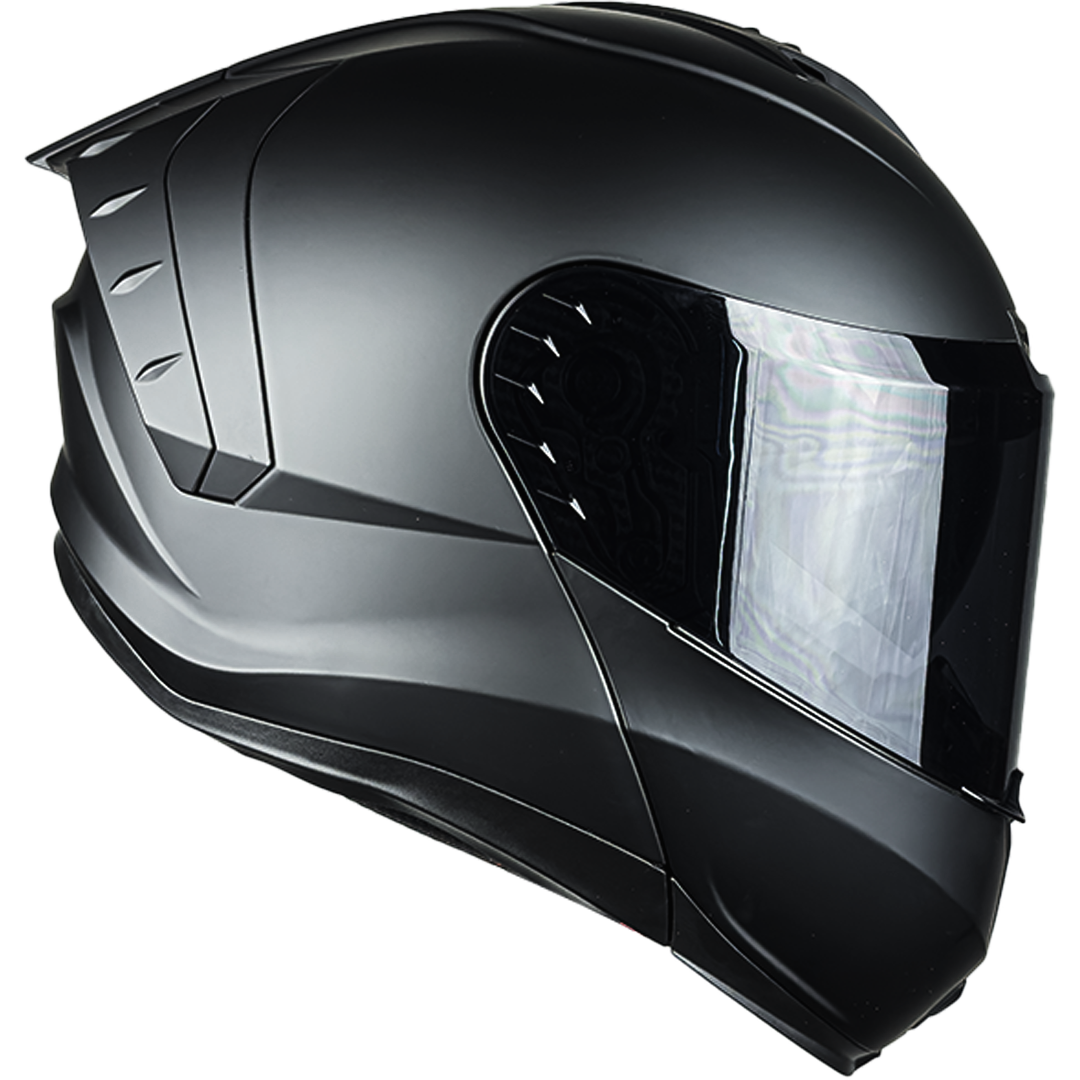 CASCO ABATIBLE SNOW SOLIDO NEGRO MATE KOV