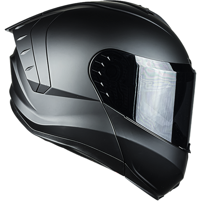 CASCO ABATIBLE SNOW SOLIDO NEGRO MATE KOV