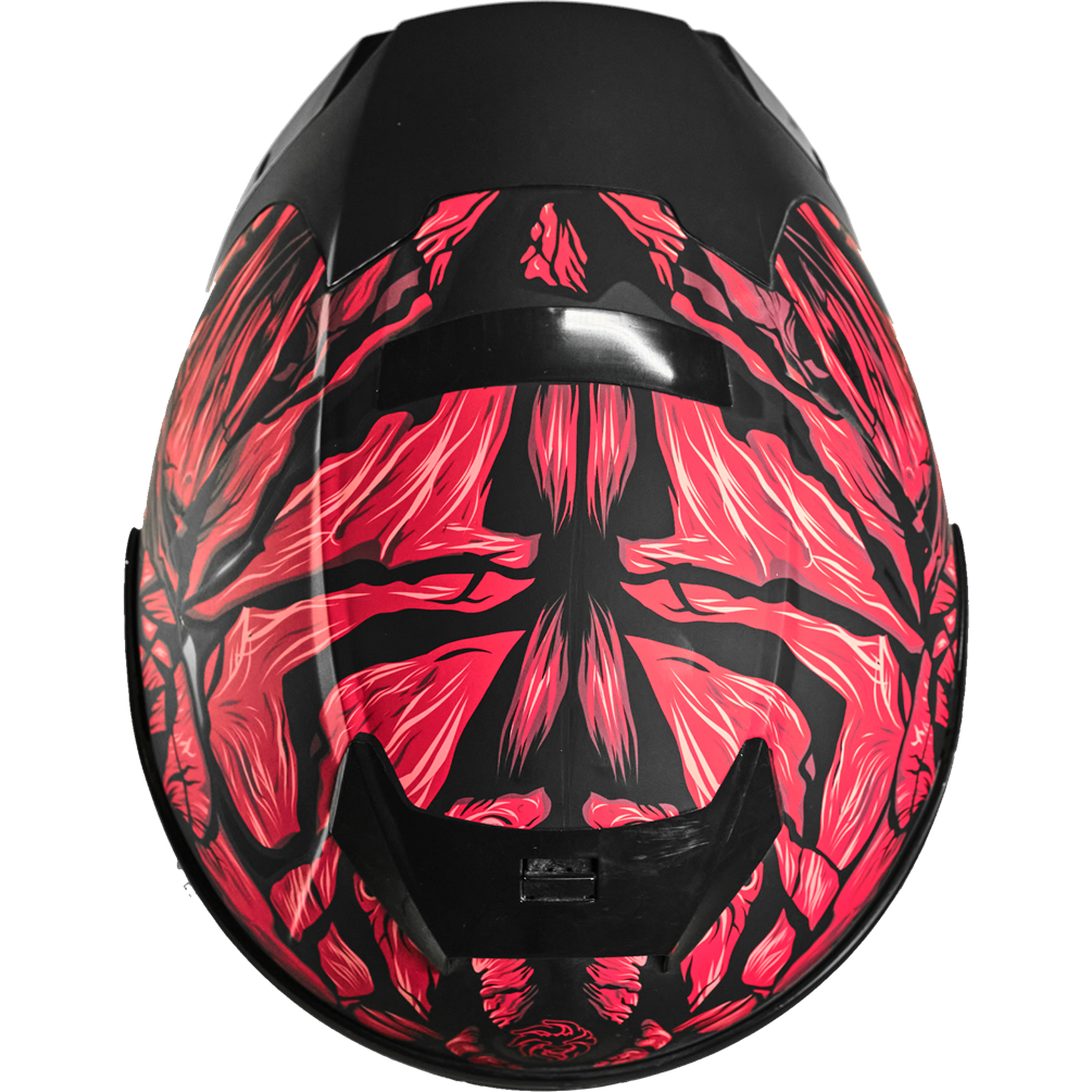 CASCO INTEGRAL AIRCUT CARNIVOR ROJO KOV