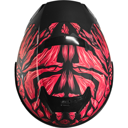 CASCO INTEGRAL AIRCUT CARNIVOR ROJO KOV