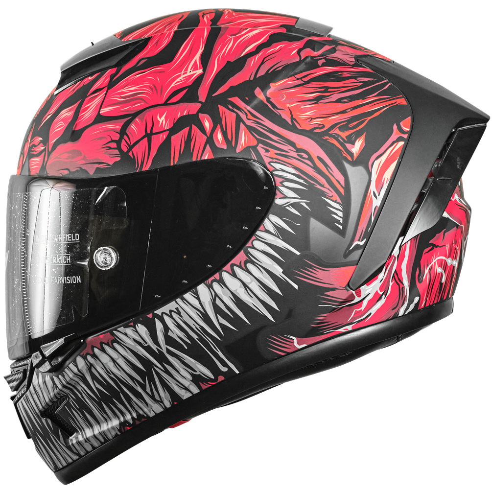 CASCO INTEGRAL AIRCUT CARNIVOR ROJO KOV