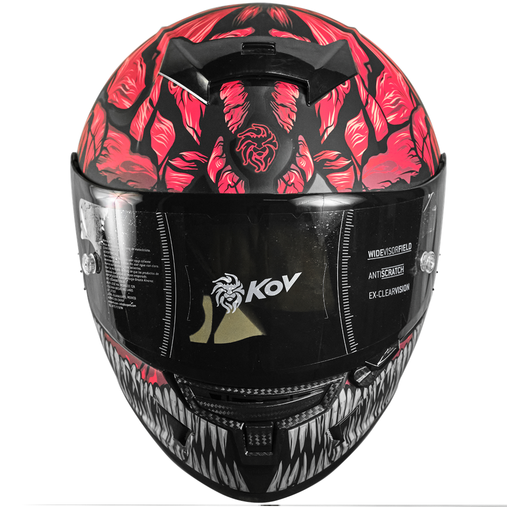 CASCO INTEGRAL AIRCUT CARNIVOR ROJO KOV