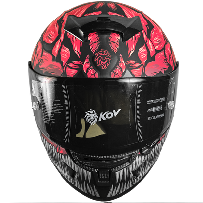 CASCO INTEGRAL AIRCUT CARNIVOR ROJO KOV