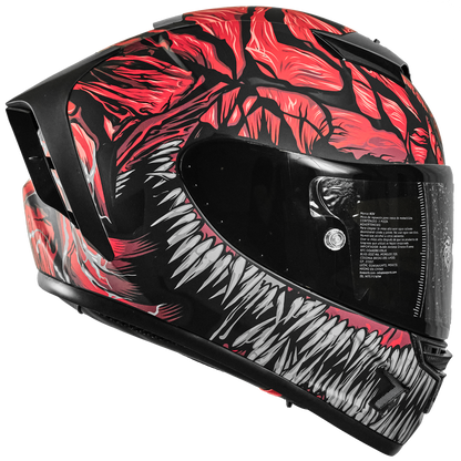 CASCO INTEGRAL AIRCUT CARNIVOR ROJO KOV