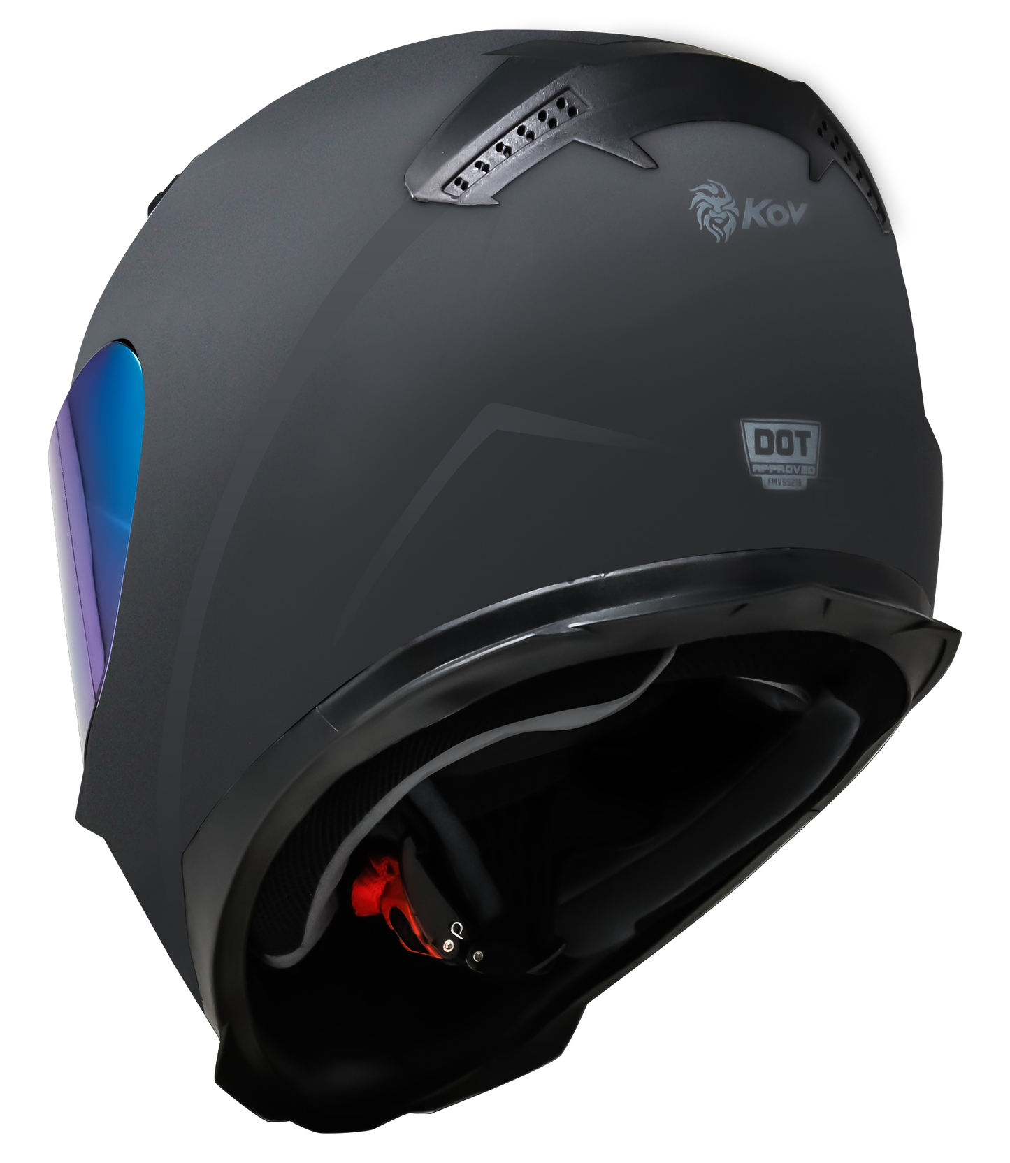 CASCO INTEGRAL NOVAK BLADE NEGRO MATE KOV