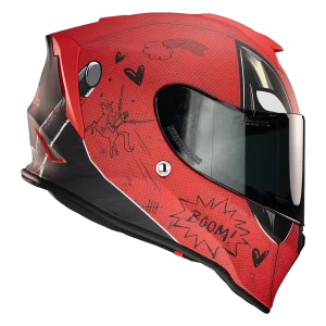 Casco DEADPOOL Marvel Certificado ECE